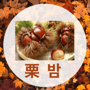 秋が旬の食べ物！韓国語では？