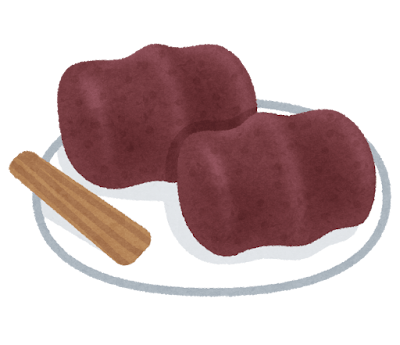 あんこ餅イラスト
