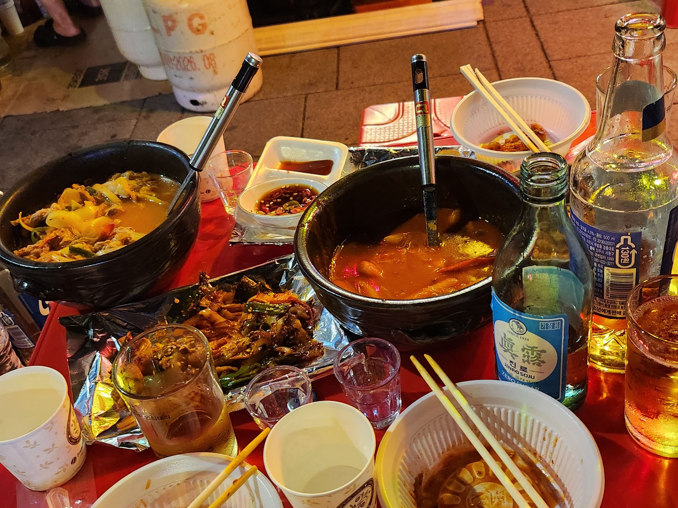 韓国鍾路3街ポジャンマチャ