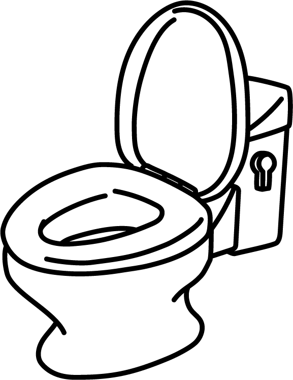 トイレ イラスト