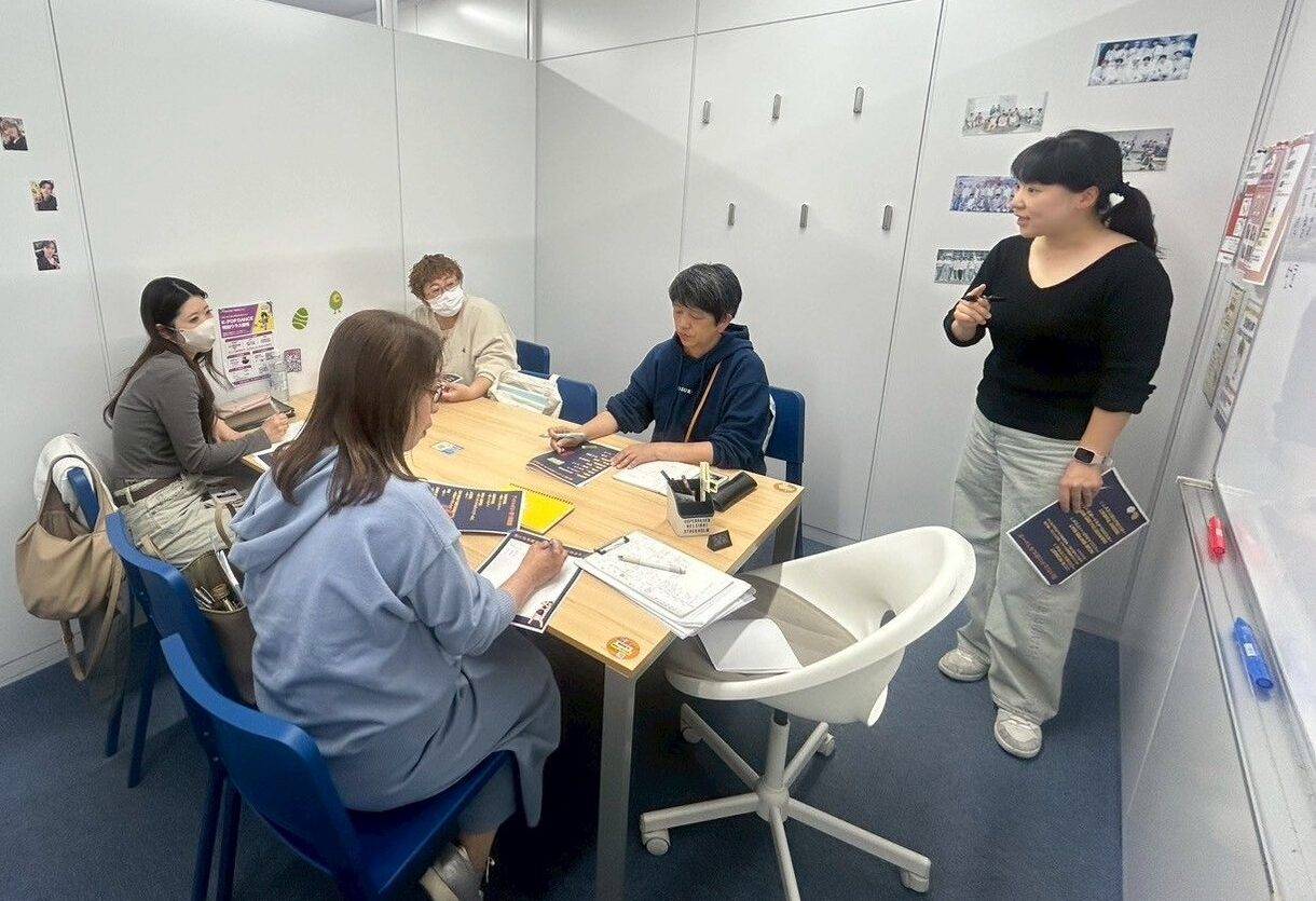 立川校4月イベント「コンサート会話」の様子