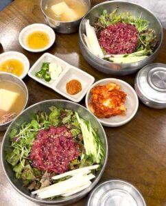 【最新】広蔵市場プチョンユッケ♪ユッケ有名店は本当に美味しいの⁈
