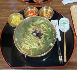 本格カルグクスが日本で食べられる！