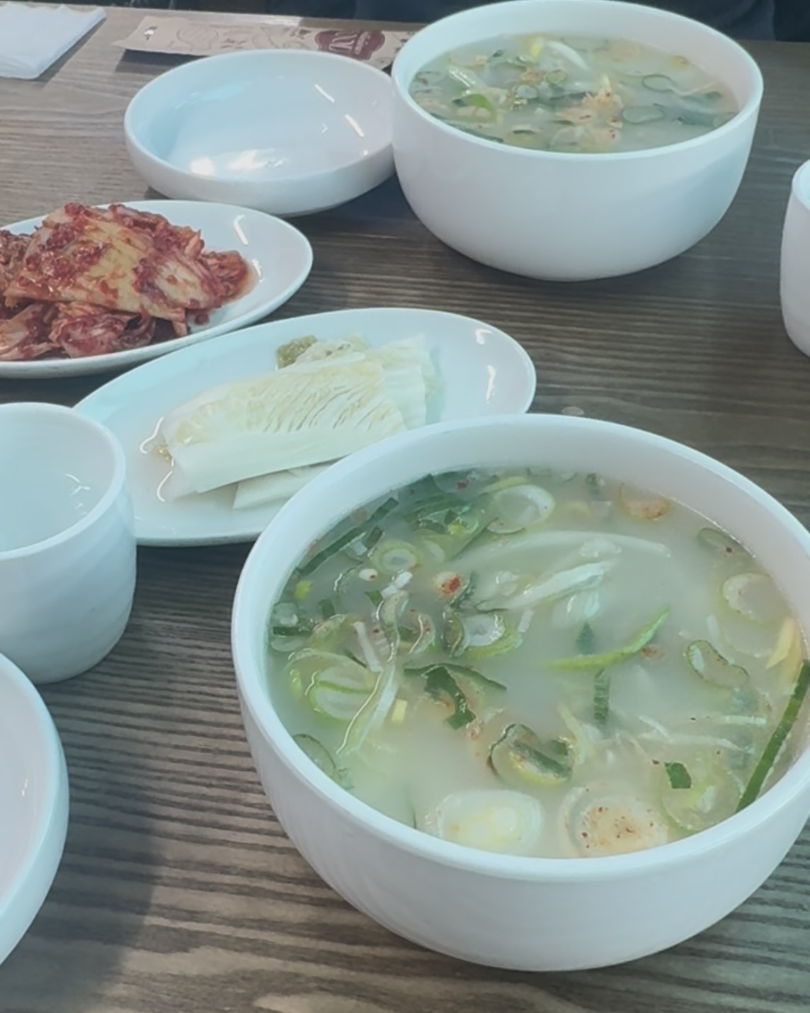 キムチとサゴルカルグクス