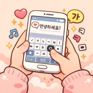 スマホでハングル、どう打つの？