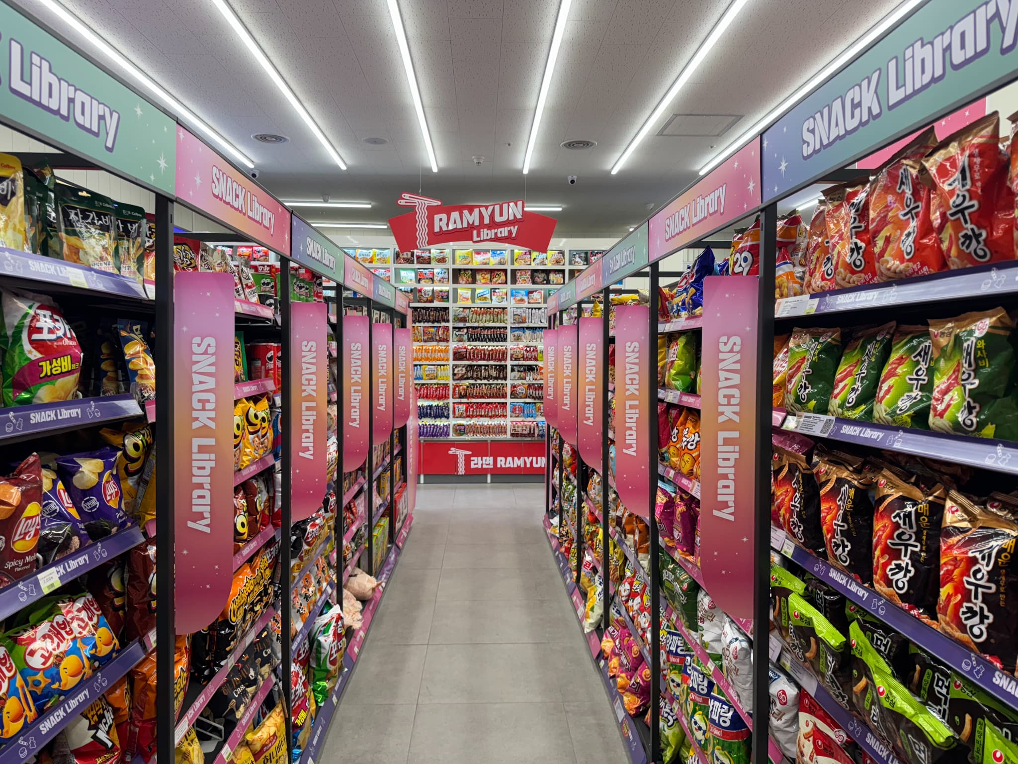 仁川空港第2ターミナル　CUのお菓子売り場