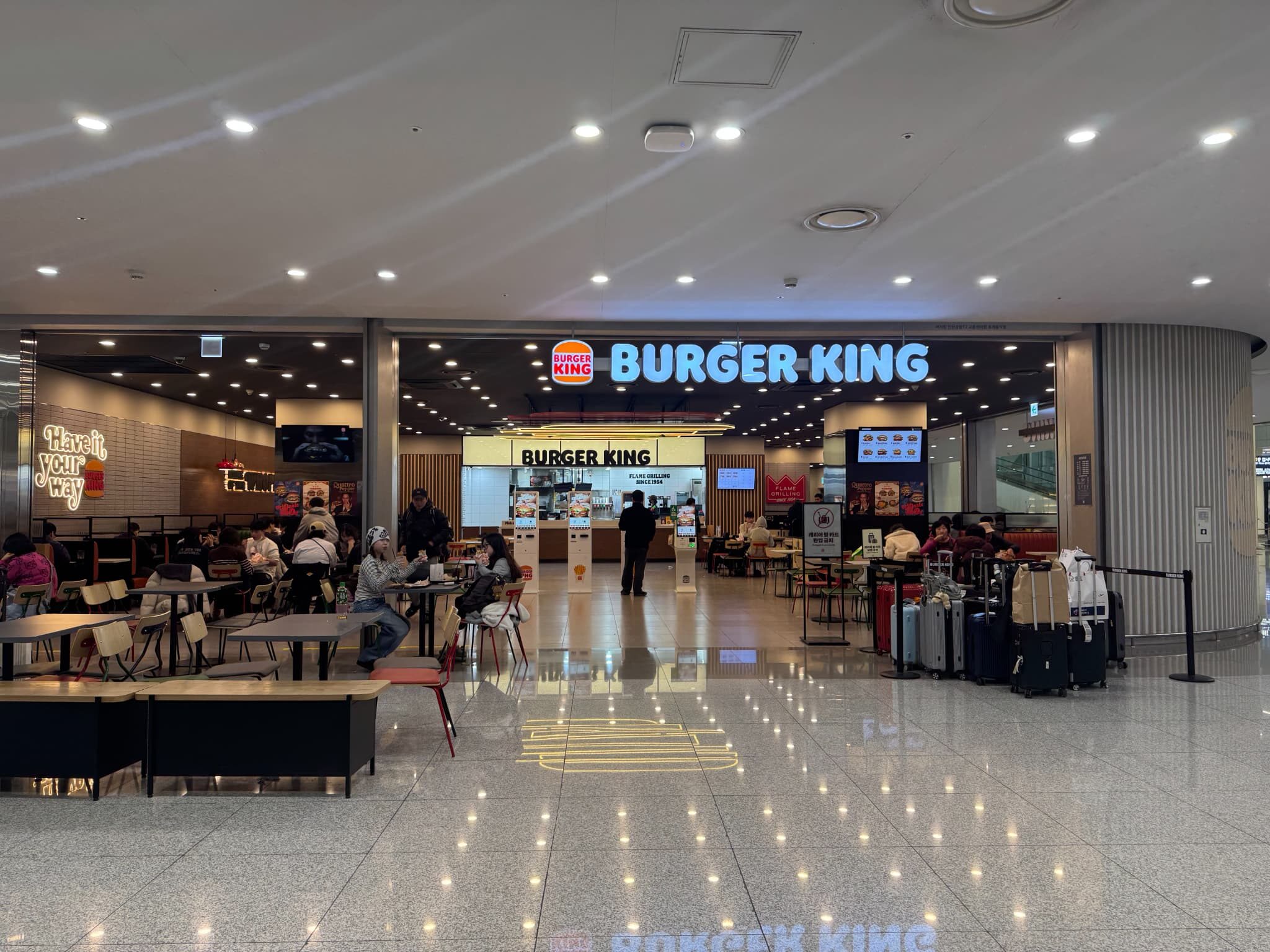 仁川空港第2ターミナル BUGER KING