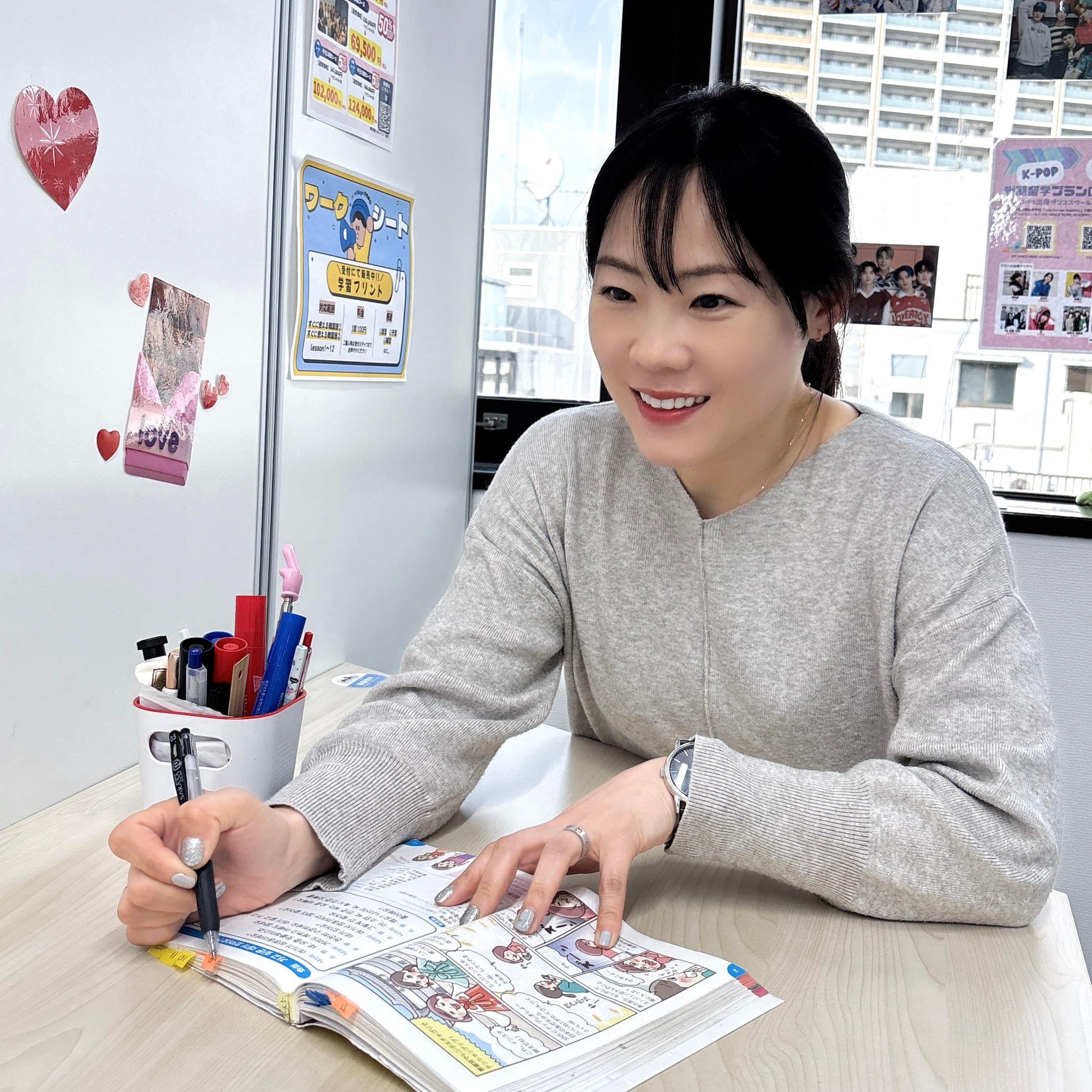 KVillage立川校 ジュミ講師 写真