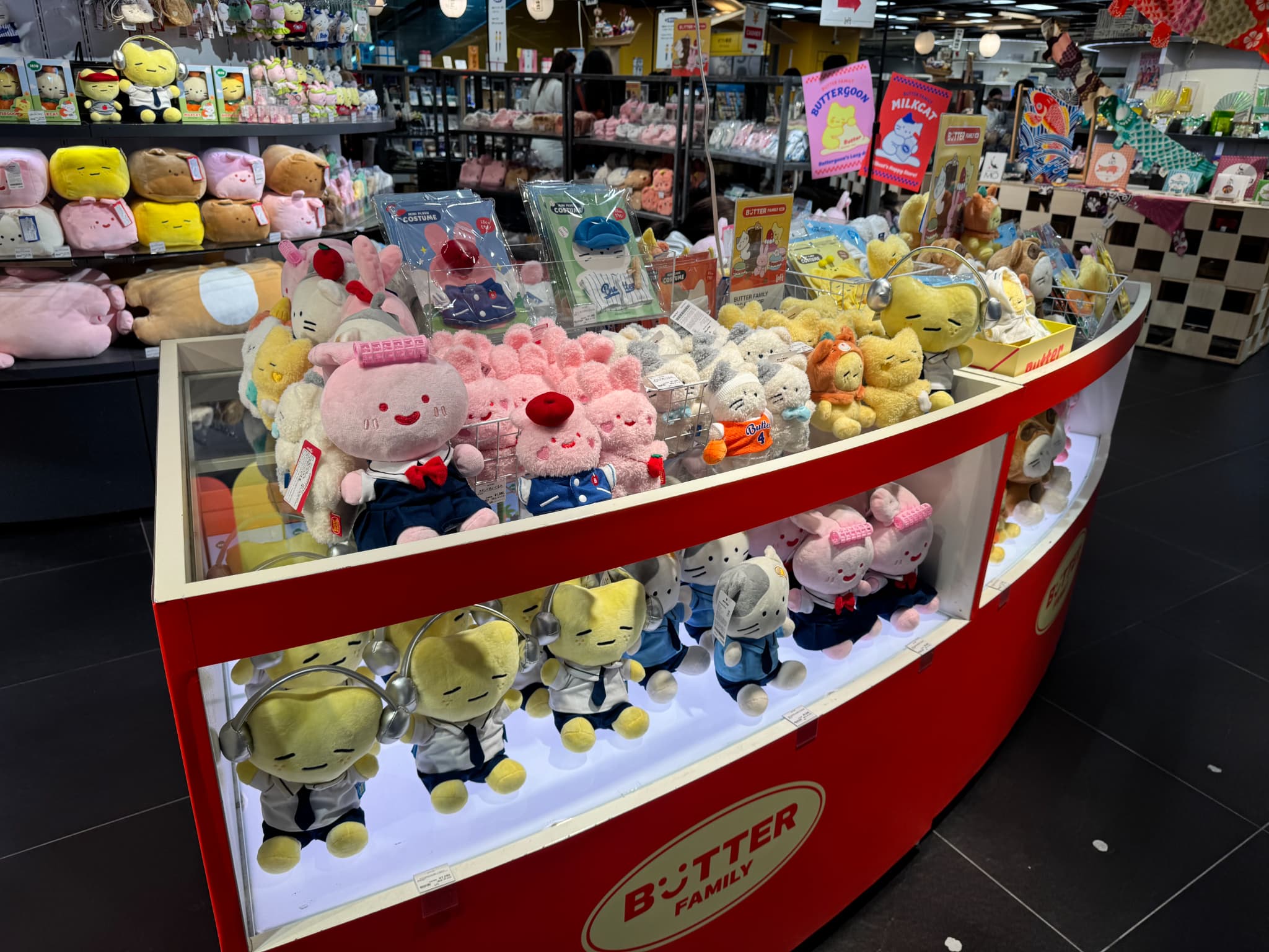 渋谷ロフトのBUTTER SHOPポップアップ