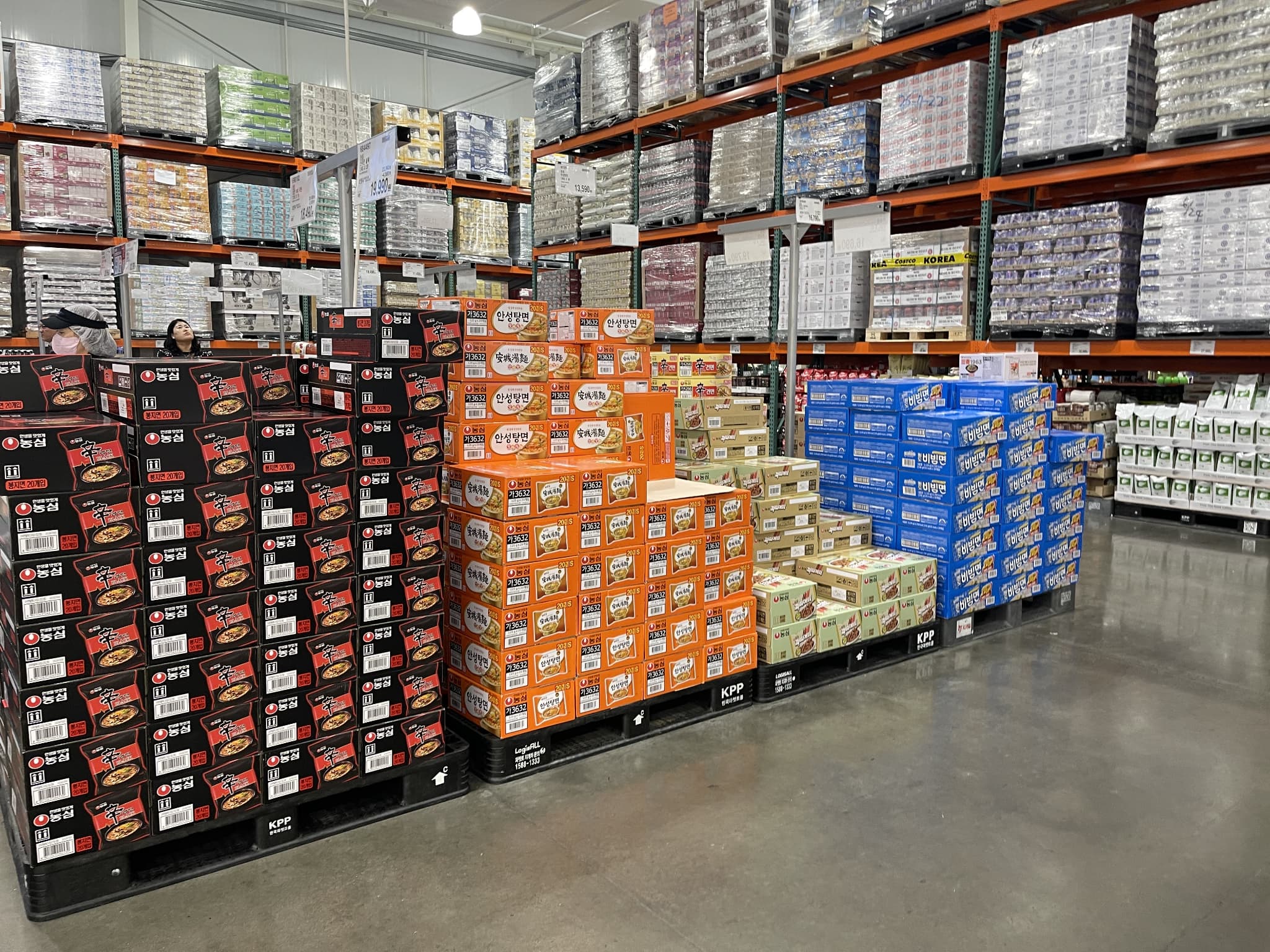 韓国の人気インスタントラーメン