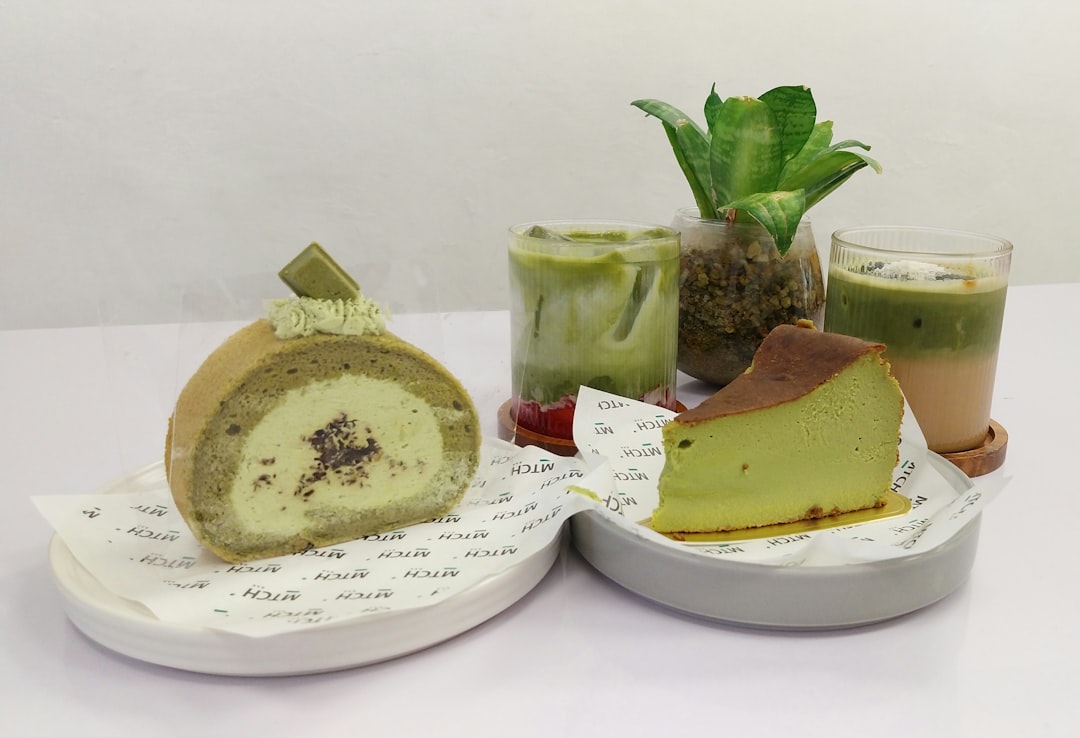A white plate topped with different types of food