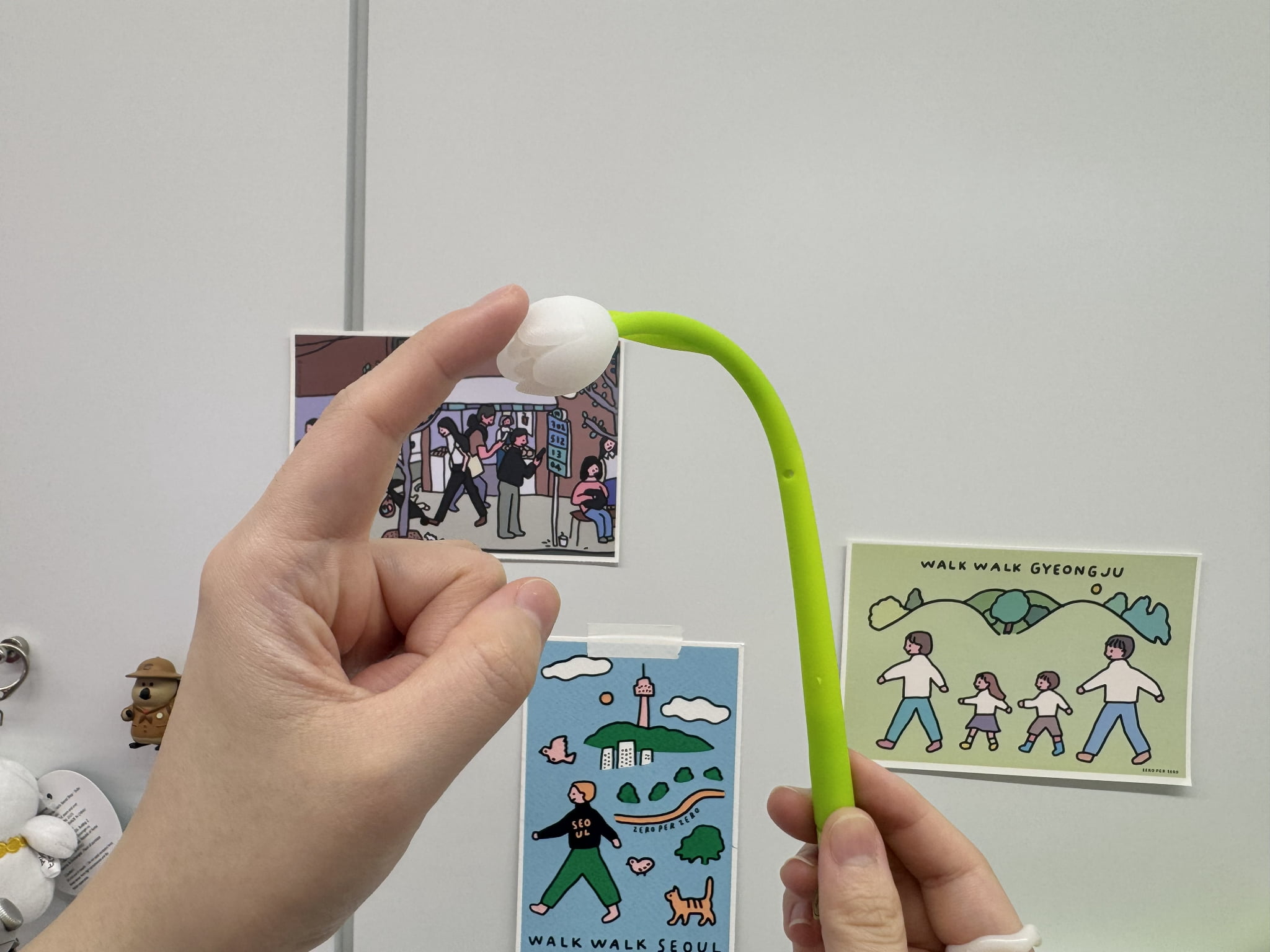 癒しグッズとしても万能なチューリップボールペン